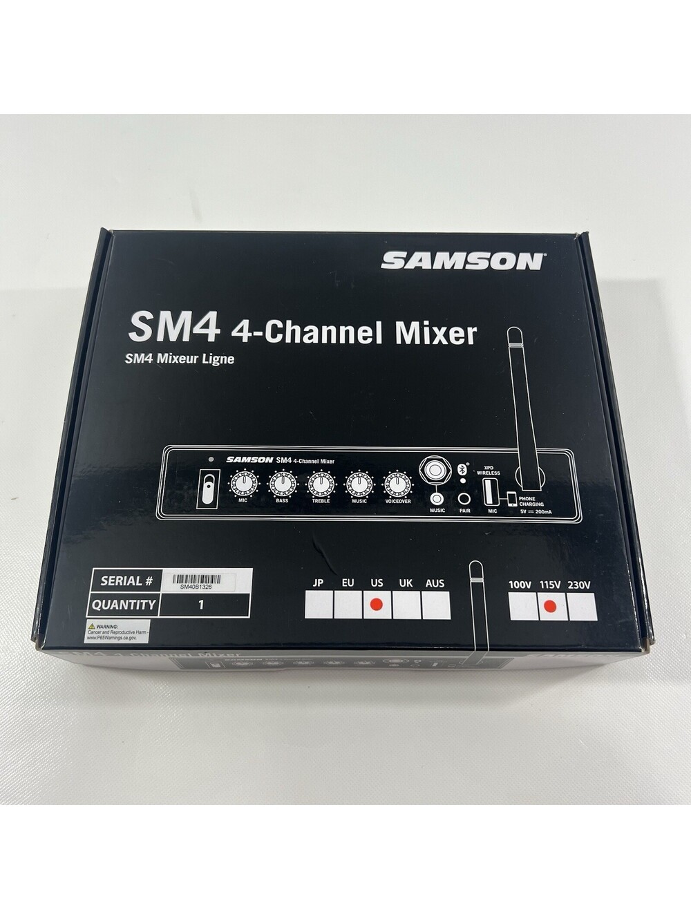 Samson SASM4 4-Channel Mixer
